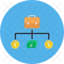 Income Strategy Budget Hand Icon
