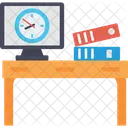 Study Desk Desk Education Icon