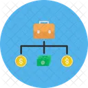 Income Strategy Budget Hand Icon