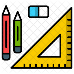 Learning tools Icon - Download in Colored Outline Style