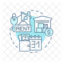 Lease Property Real Estate Icon