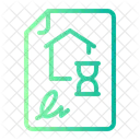 Leasehold Temporary Real Estate Icon