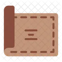 Leather Textile Patch Icon