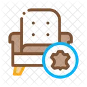 Leather Armchair Leatherworking Icon