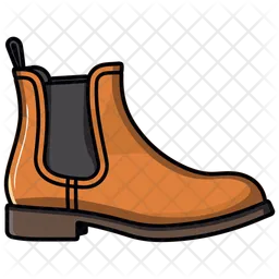Leather Chelsea Boots Shoes  Icon
