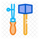 Leather Craft Tools Icon