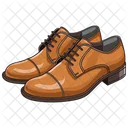 Leather Derby Shoes  Icon