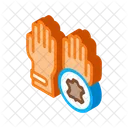 Leather Gloves Leatherworking Icon