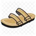Leather Sandals Skin tone  Shoes  Icon