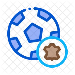 Leather Soccer Ball  Icon