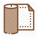 Leather Textile Roll Icon