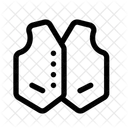 Leather Vest Outfit Icon