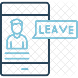 Leave  Icon