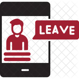 Leave  Icon