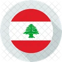 Lebanon Country Flag Icon
