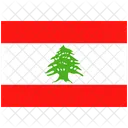 Flag Country Lebanon Icon