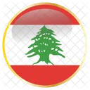 Lebanon National Flag Icon