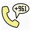 County Dial Code Expand Filledoutline Icon