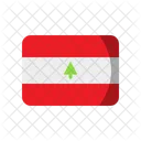 Lebanon flag  Icon