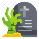 Untote Friedhof Gruselig Symbol