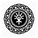 Lebenskranz Lebenssymbol Tribal Symbol