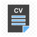 Lebenslauf  Symbol