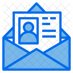 Lebenslauf E-Mail  Symbol