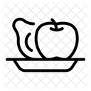 Lebensmittel obst  Symbol