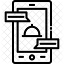 Chat Online Bestellung Support App Symbol