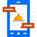 Chat Online Bestellung Support App Symbol