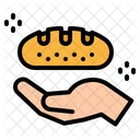 Brot Hand Essen Icon