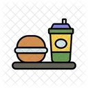 Essenslieferung Lieferung Essen Symbol