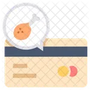 Essen Kreditkarte Kreditkarte Zahlung Symbol