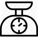Lebensmittelwaage Kuchenwaage Elektronische Waage Symbol