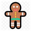 Weihnachten X Mas Lebkuchen Symbol