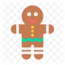 Weihnachten X Mas Lebkuchen Symbol