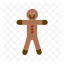 Lebkuchenmann Brotmann Weihnachtsplatzchen Symbol