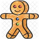 Lebkuchen Keks Gebacken Icon