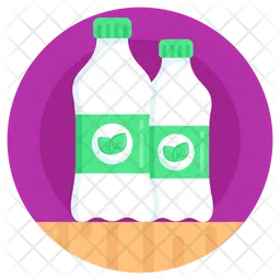 Leche natural  Icono