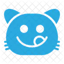 Lecker Pudding Katze Symbol