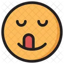 Lecker Emoji Ausdruck Symbol