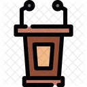 Lectern Podium Speaking Icon
