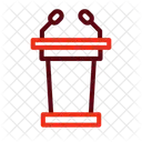 Lectern Podium Speech Icon