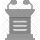 Lectern Presentation Speaker Icon