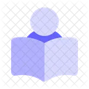 Lecteur Utilisateur Lecture Icon