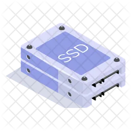 Lecteur ssd  Icône