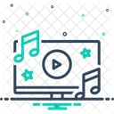 Clip Video Musique Video Icône