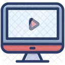 Lecteur Video Streaming Video Video En Ligne Icône
