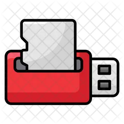 Lector de tarjetas  Icono