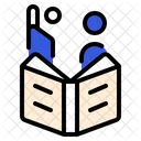 Lectura Libro Educacion Icon